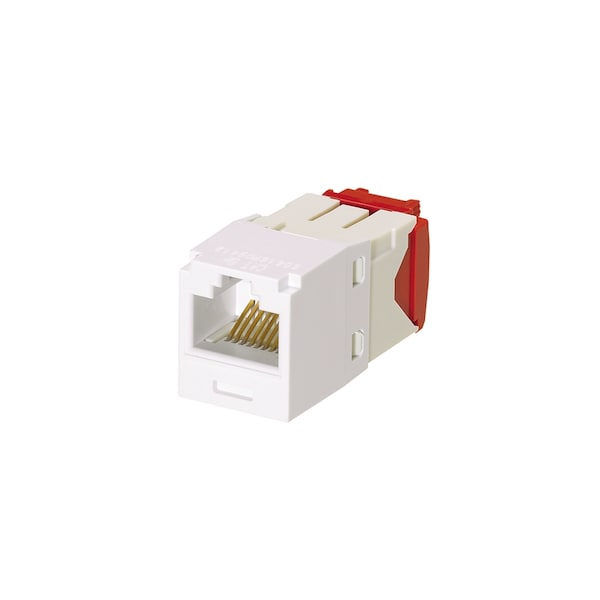 Panduit 1-PORT MOD JACK IDC 8W8P UTP, T568A/B CAT5E IP1 MINI-COM CJ5E88TGWH